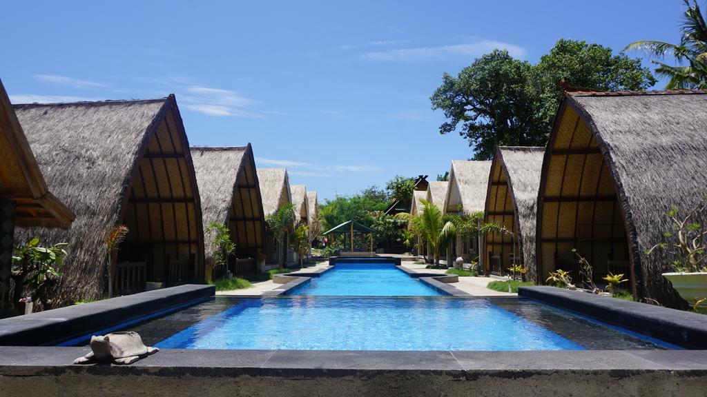 Youpy Bungalows Gili Air Exterior photo
